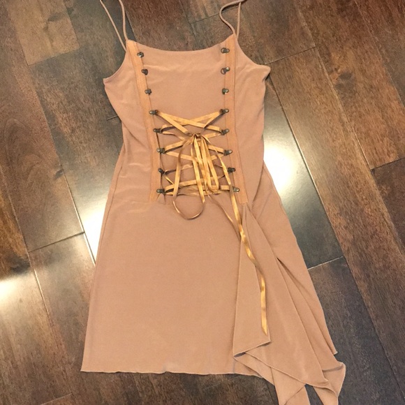 Beautiful Dress with Ribbon Tie Front size XS - Picture 3 of 7